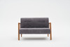 Sofa s 2 sjedala Kemer - Siva