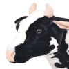 Stojeća igračka plišana krava crno-bijela XXL