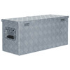 Aluminijska kutija 80 x 30 x 35 cm srebrna