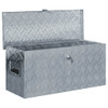 Aluminijska kutija 80 x 30 x 35 cm srebrna
