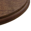 Kutni stolić od masivne jelovine 40 x 64 cm smeđi
