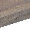 Konzolni stol od bagremovog drva i željeza sivi 115x35x76 cm
