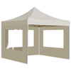 Profesionalni sklopivi šator za zabave 3 x 3 m krem