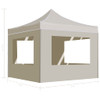 Profesionalni sklopivi šator za zabave 3 x 3 m krem