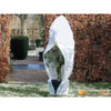 423510 Nature Winter Fleece Cover with Zip 70 g/m² White 2,5x2,5x3 m