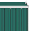 Spremište za 4 kante za smeće zeleno 286 x 81 x 121 cm čelično