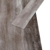 Podne obloge PVC 5,02 m² 2 mm samoljepljive mat smeđa boja drva
