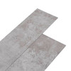 Podne obloge od PVC-a 5,26 m² 2 mm zemljano sive