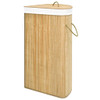 Kutna košara za rublje od bambusa 60 L