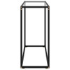 Konzolni stol prozirni 80 x 35 x 75 cm od kaljenog stakla