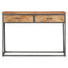 Konzolni stol 110 x 35 x 75 cm od masivnog bagremovog drva