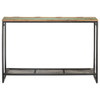 Konzolni stol 110 x 35 x 75 cm od masivnog obnovljenog drva