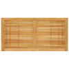 Vrtni blagovaonski stol 140x70x73,5 cm od masivnog drva bagrema