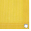 Balkonski zastor žuti 120 x 600 cm HDPE