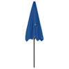Suncobran za plažu azurno plavi 200 x 125 cm