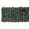 Balkonski zastor s tamnozelenim lišćem 600 x 75 cm