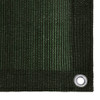 Balkonski zastor tamnozeleni 90 x 400 cm HDPE