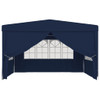 Profesionalni šator za zabave 4 x 4 m plavi 90 g/m²
