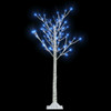 Božićno drvce sa 120 LED žarulja 1,2 m plavo s izgledom vrbe