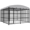 Vanjski kavez za pse s krovom 300 x 300 x 210 cm