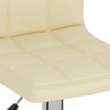 Barski stolac od tkanine krem 334231