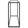 Konzolni stol prozirni 120 x 35 x 75 cm od kaljenog stakla 322815