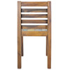 Blagovaonske stolice 2 kom od masivnog obnovljenog drva 326179