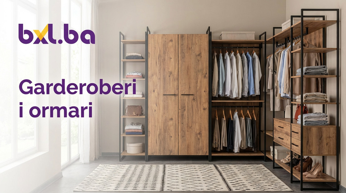 Garderober za malu sobu