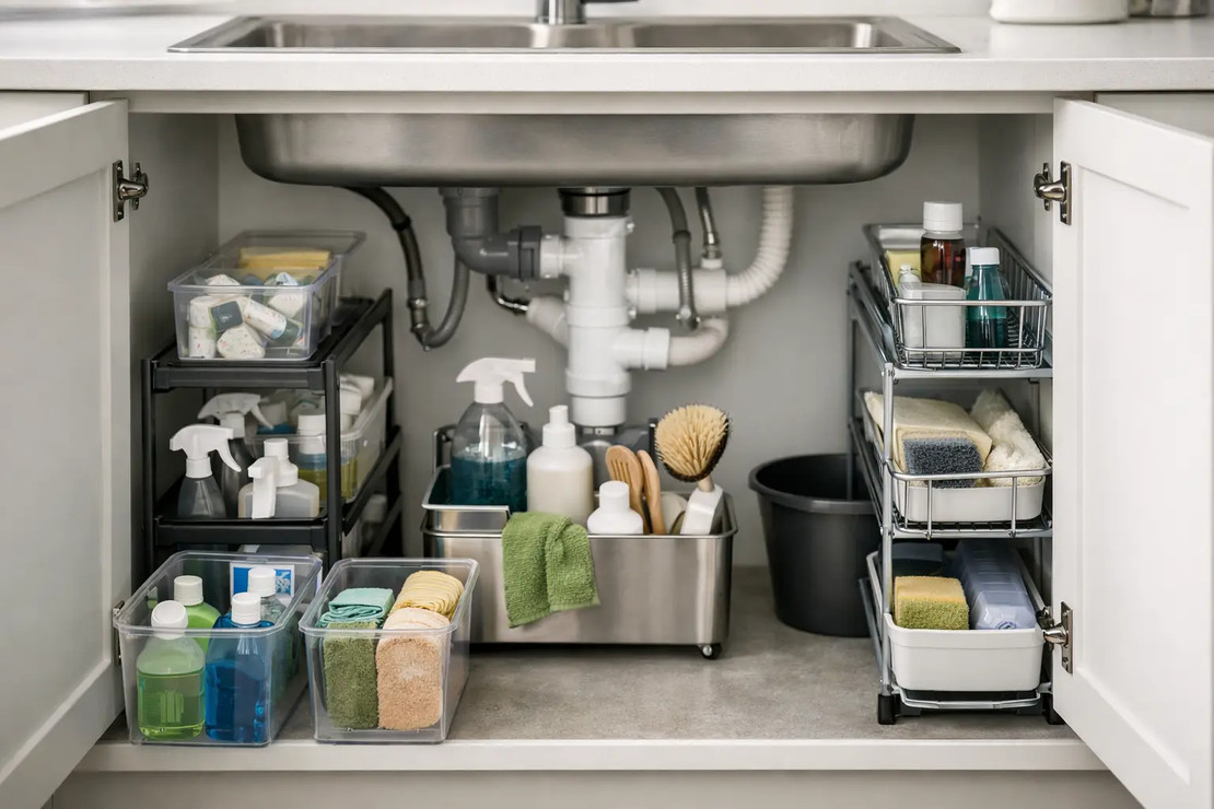 Najbolji organizatori za ormarić ispod sudopera