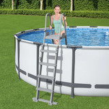 Bestway Flowclear sigurnosne ljestve za bazen s 4 stepenice 132 cm 93325