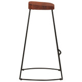 Barski stolci Gavin 2 kom 50 x 40 x 78 od masivnog drva manga 344916