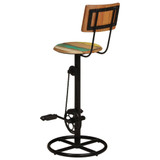 Barski stolci 2 kom od masivnog obnovljenog drva 338219 Barski stolci 2 kom od masivnog obnovljenog drva 338219