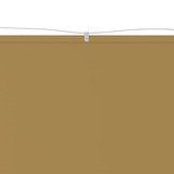 Okomita tenda bež 140 x 420 cm od tkanine Oxford 148264