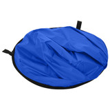 2 u 1 ovalna studijska pozadina zeleno-plava 200 x 150 cm 190250