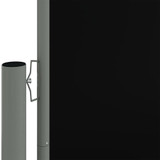 Uvlačiva bočna tenda crna 160 x 1000 cm 318030