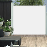 Uvlačiva bočna tenda za terasu 170 x 300 cm krem 317887