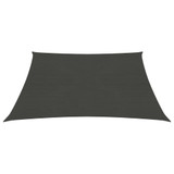 Jedro za zaštitu od sunca 160 g/m² antracit 7 x 7 m HDPE 311060