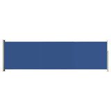 Uvlačiva bočna tenda za terasu 180 x 600 cm plava 317966
