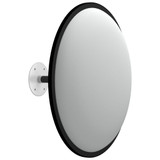 Unutarnje konveksno prometno ogledalo crno Ø 40 cm akrilno 153078 Unutarnje konveksno prometno ogledalo crno Ø 40 cm akrilno 153078
