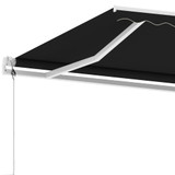 Samostojeća automatska tenda 400 x 300 cm antracit 3069549