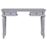 Radni stol 115 x 50 x 78 cm od masivnog drva mahagonija 337084