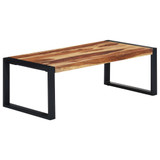 Stolić za kavu od masivnog drva šišama 110 x 60 x 40 cm 247452