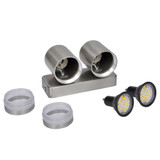 LED zidna lampa *od nehrđajućeg čelika *s konusnom glavom 41103