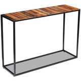 Konzolni stol od masivnog obnovljenog drva 110 x 35 x 76 cm 243337 Konzolni stol od masivnog obnovljenog drva 110 x 35 x 76 cm 243337