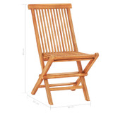 3-dijelni bistro set s jastucima boje vina od masivne tikovine 3063234