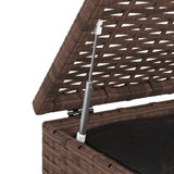 Kutija za vrtne jastuke od PE ratana 100 x 97,5 x 104 cm smeđa 317227 Kutija za vrtne jastuke od PE ratana 100 x 97,5 x 104 cm smeđa 317227