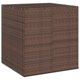 Kutija za vrtne jastuke od PE ratana 100 x 97,5 x 104 cm smeđa 317227 Kutija za vrtne jastuke od PE ratana 100 x 97,5 x 104 cm smeđa 317227