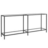 Konzolni stol prozirni 180 x 35 x 75,5 cm od kaljenog stakla 331702 Konzolni stol prozirni 180 x 35 x 75,5 cm od kaljenog stakla 331702