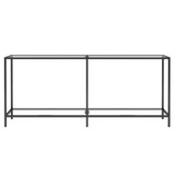 Konzolni stol prozirni 180 x 35 x 75,5 cm od kaljenog stakla 331702 Konzolni stol prozirni 180 x 35 x 75,5 cm od kaljenog stakla 331702