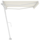Samostojeća automatska tenda 400 x 300 cm krem 3069547
